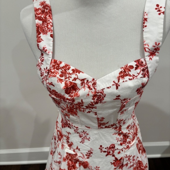 Antonio Melani Tobi Floral Print Midi Dress size 0 - Picture 6 of 7